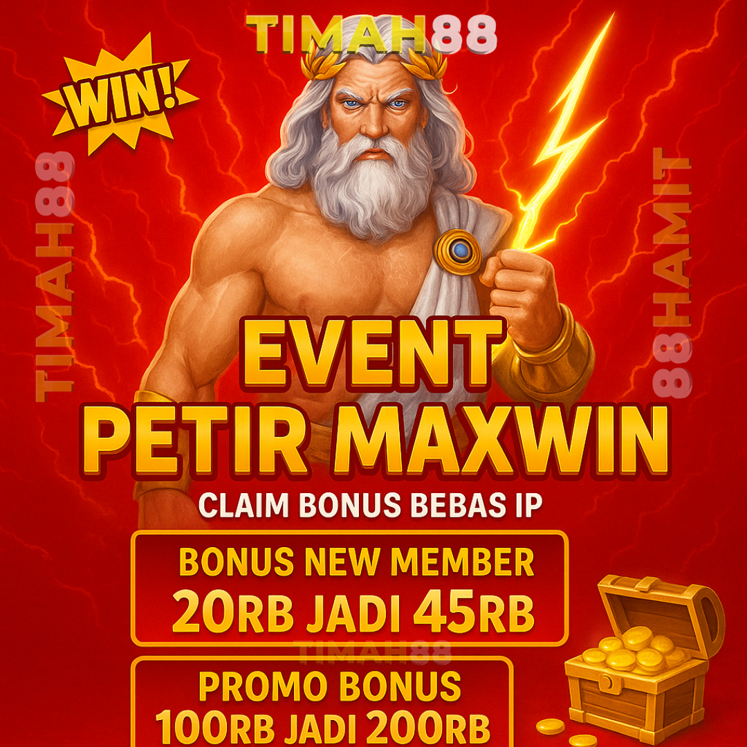 Event Petir Maxwin: Bonus Dahsyat untuk Semua Pemain!