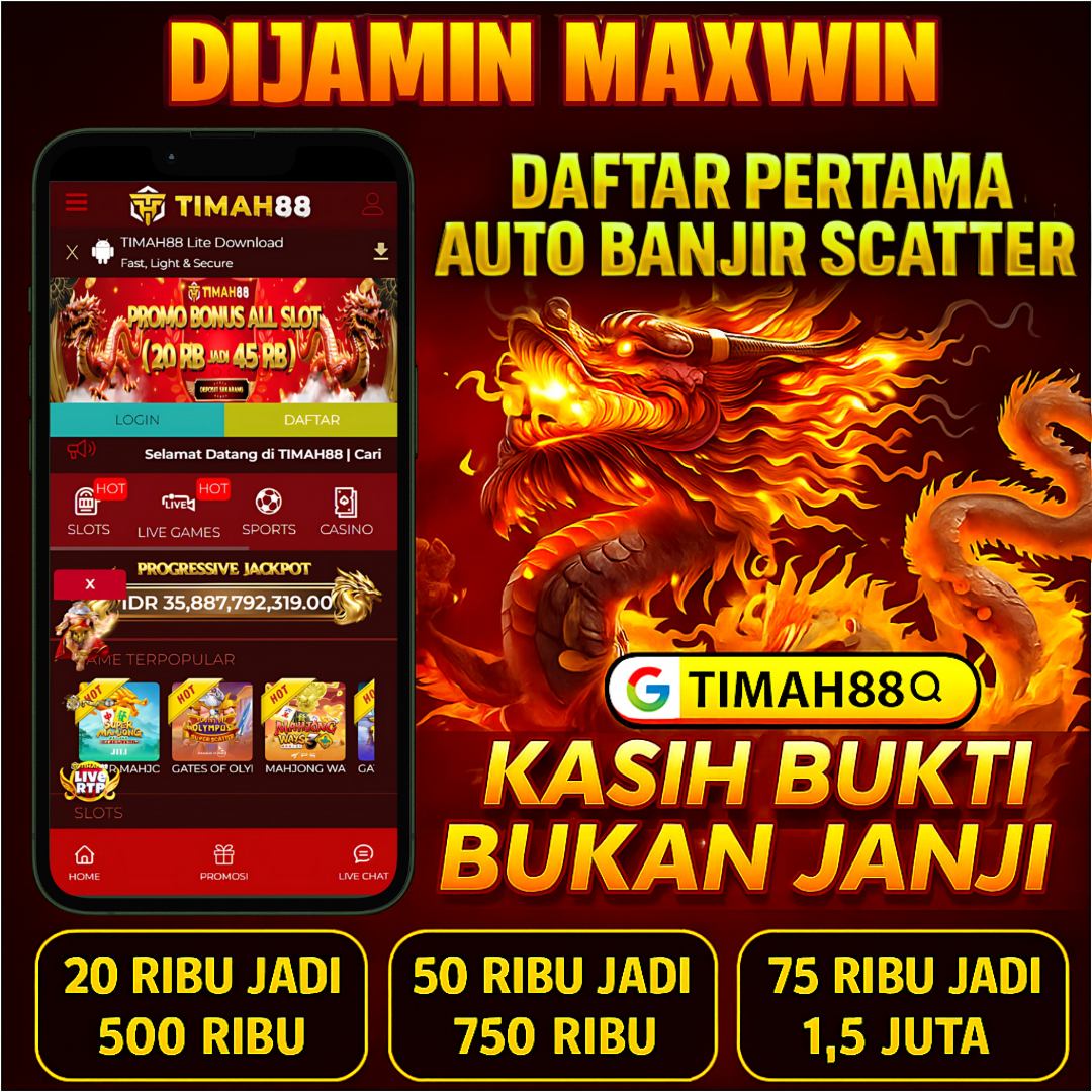 TIMAH88 Dijamin Maxwin, Daftar Pertama Auto Banjir Scatter dengan Bukti Nyata